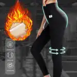 Thick Slim Cashmere Warm Pants - Image 2