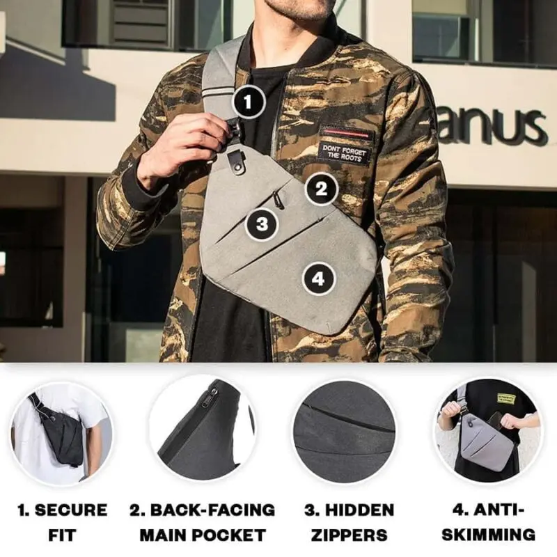 Bag storage compartments