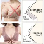 Bra For Women Front Closure 5d Beauty Back Sports Comfy Bra - Image 21