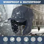 Unisex windproof & warm & ear protection & face protection hat - Image 3