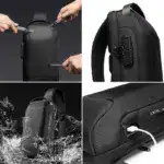 New Carbon Fiber Streamline Anti-Theft Sling Bag - Image 3