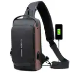 New Carbon Fiber Streamline Anti-Theft Sling Bag - Image 11