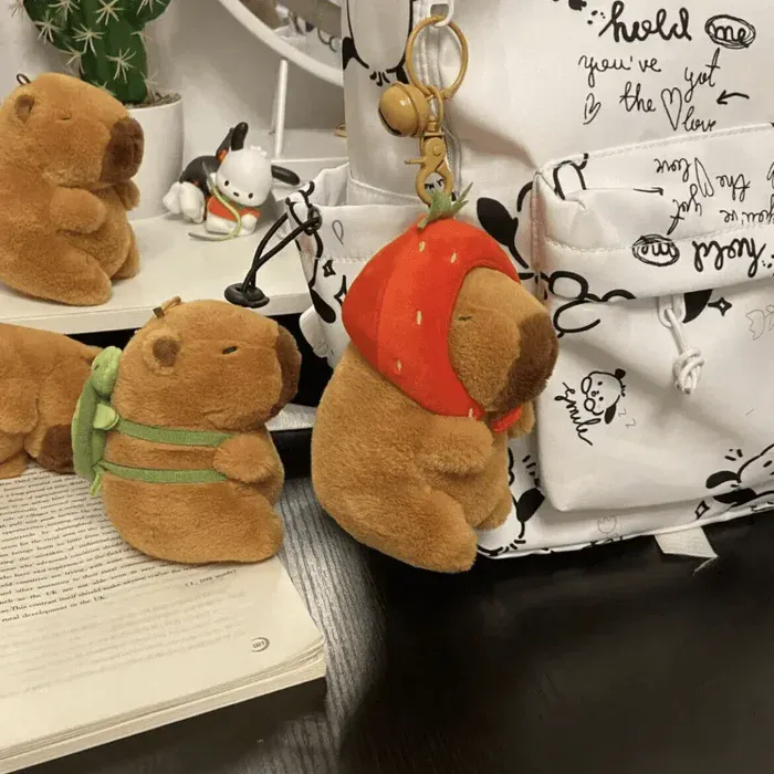 Capybara keychain design