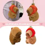 Capybara Water Rat Plush Keychain Bag Pendant - Image 6