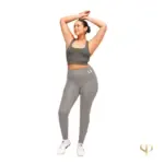 Winter Thermal Leggings High Waisted Pants For Women U01 - Image 9