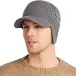 Elastic Warm Ear Protection Knitted Hat - Image 6