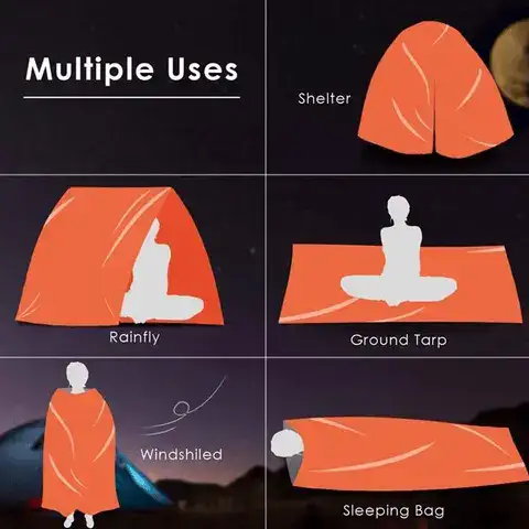 Emergency Camping Thermal Sleeping Bag material
