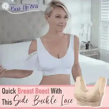 Front Buckles Bra Adjustable Design