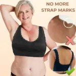 Comfy Corset Bra Front Cross Side Buckle Lace Bras - Image 2