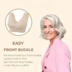 Comfy Corset Bra Front Cross Side Buckle Lace Bras - Image 3