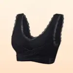 Comfy Corset Bra Front Cross Side Buckle Lace Bras - Image 19