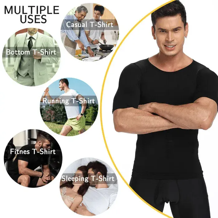 Men's Shaper Cooling T-Shirt versatility