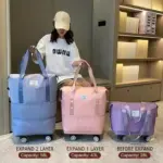 New Large Capacity Travel Bag - Universal Wheel Removable