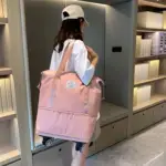New Large Capacity Travel Bag - Universal Wheel Removable - Image 3