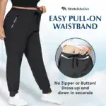 StretchActive - Women's Ultra Stretch Breathable Casual Pants - Image 5