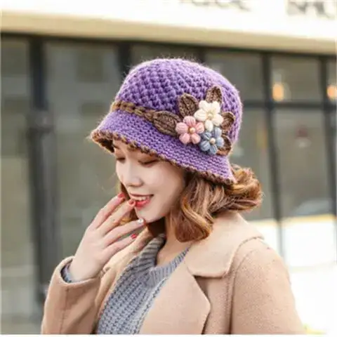 Crochet beanie as a gift