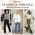 Flexi Pants - Women's Casual High Waist Stretch Pants