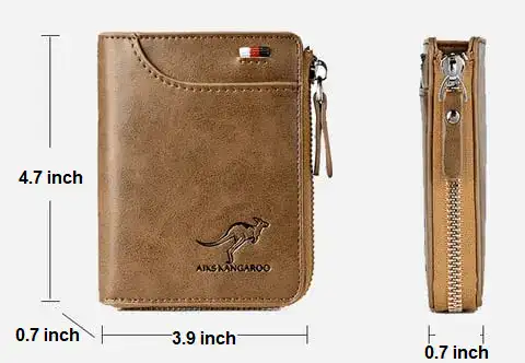Wallet dimensions
